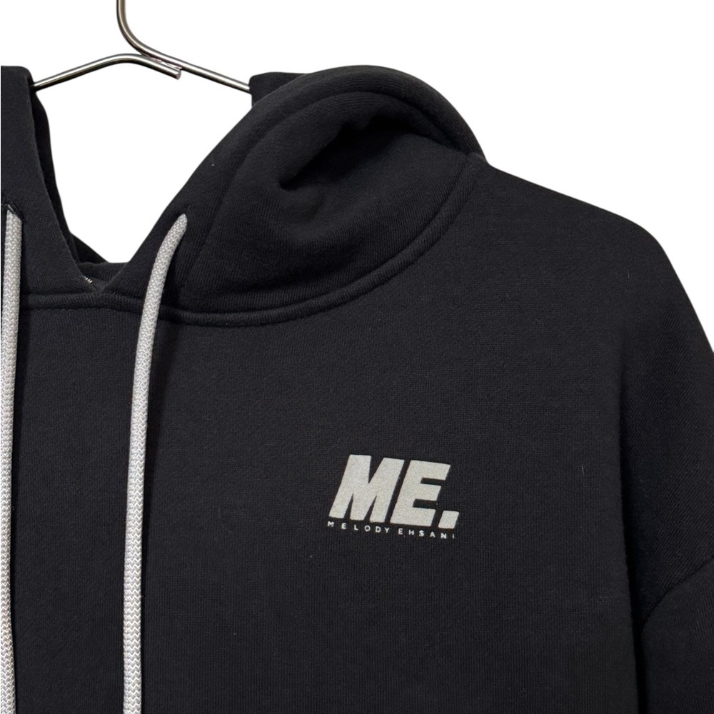 Melody Ehsani Black Infinite Light Being High End Streetwear Hoodie Women’s M - Picture 4 of 5